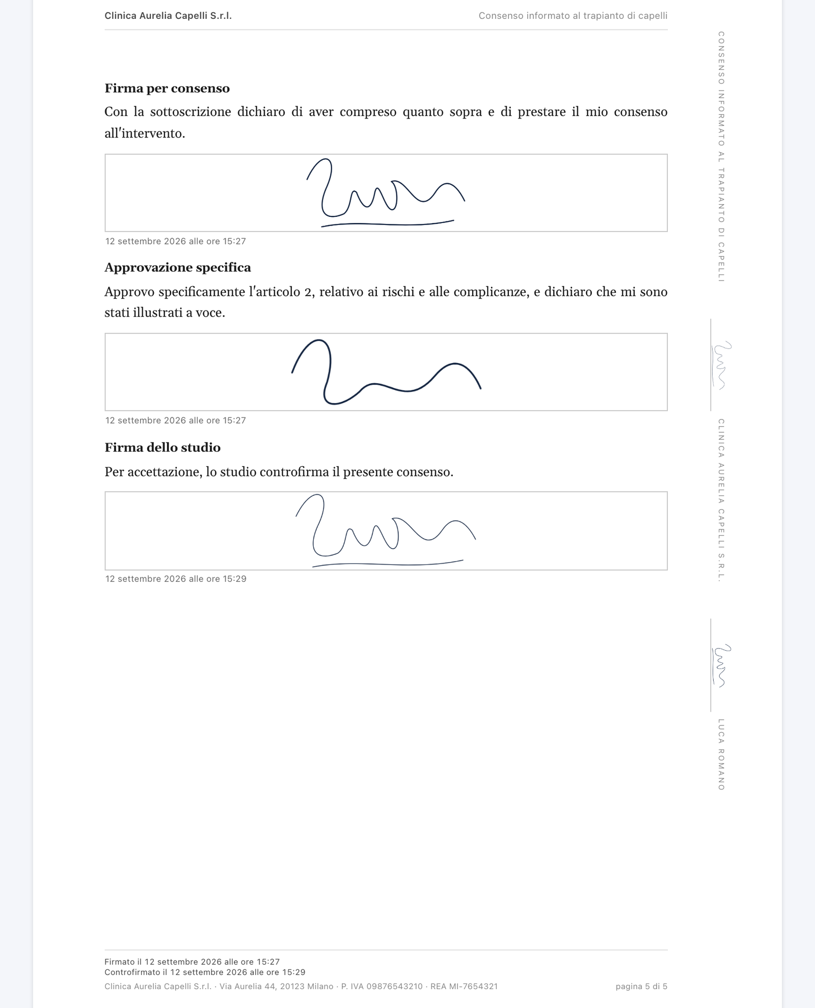 Il file si chiude *con un sigillo*